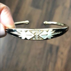 Black and gold bracelet